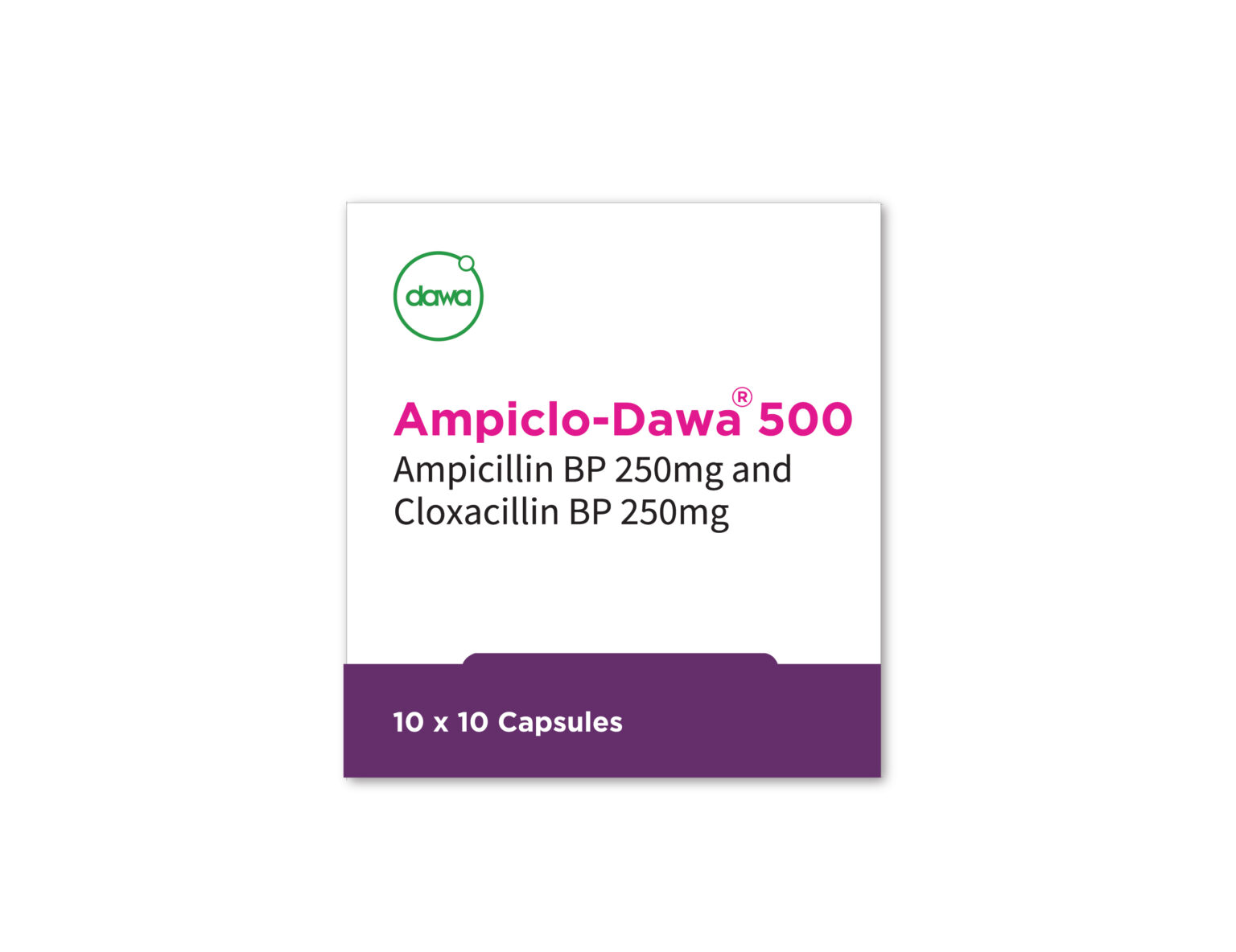 Ampiclo Dawa 500mg Capsules - Dawa Life Sciences