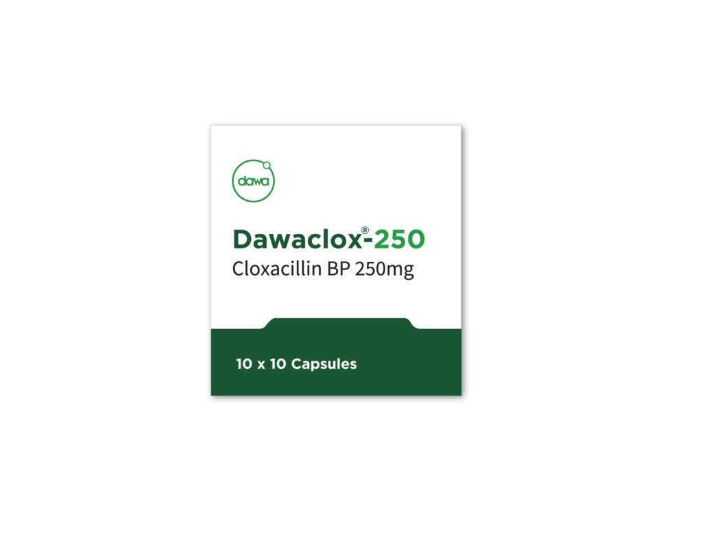 Dawaclox 250mg Capsules - Dawa Life Sciences
