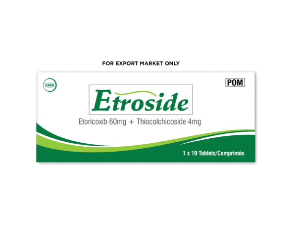 Etroside Tablets - Export only