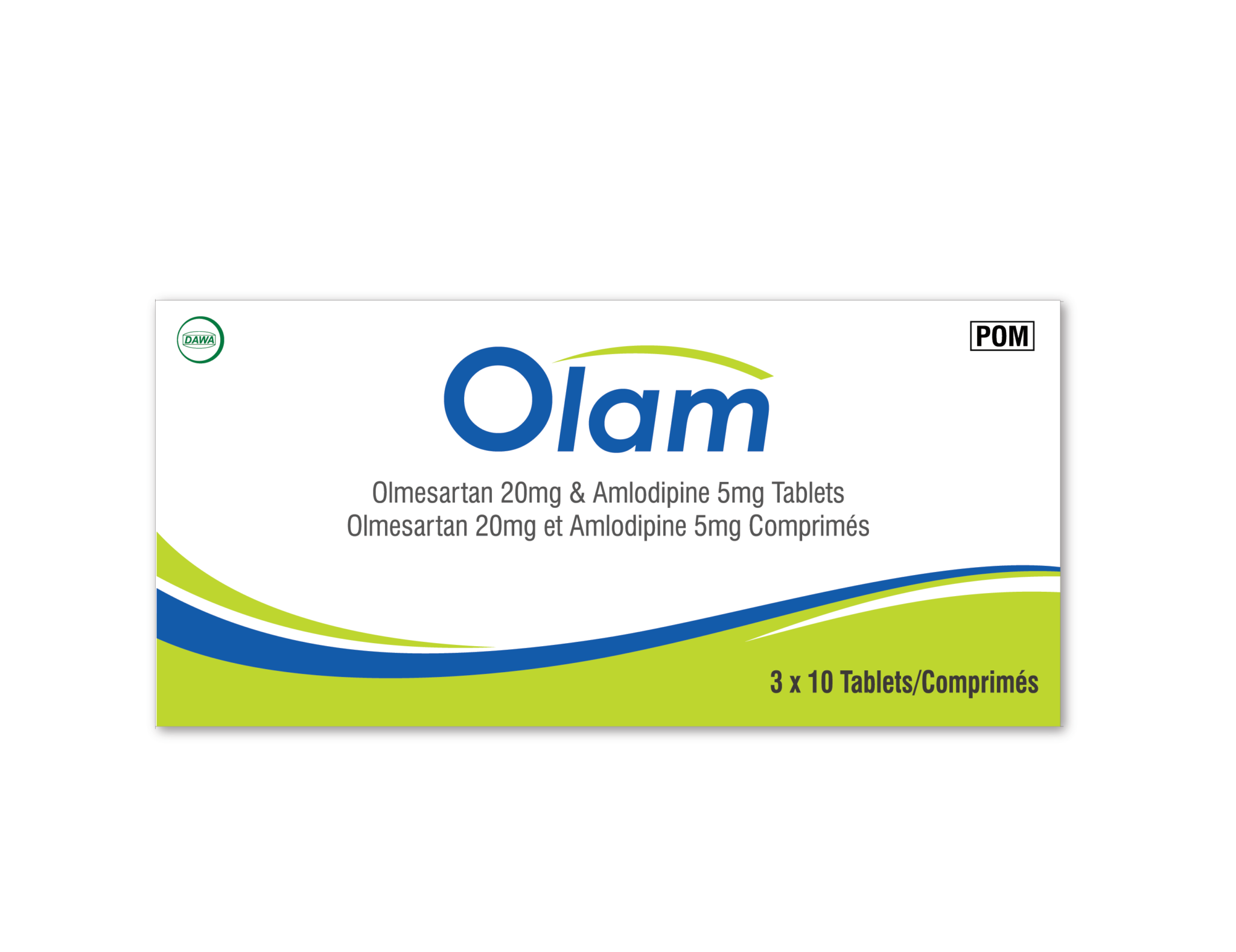 Olam 20/5mg Tablets Dawa Life Sciences
