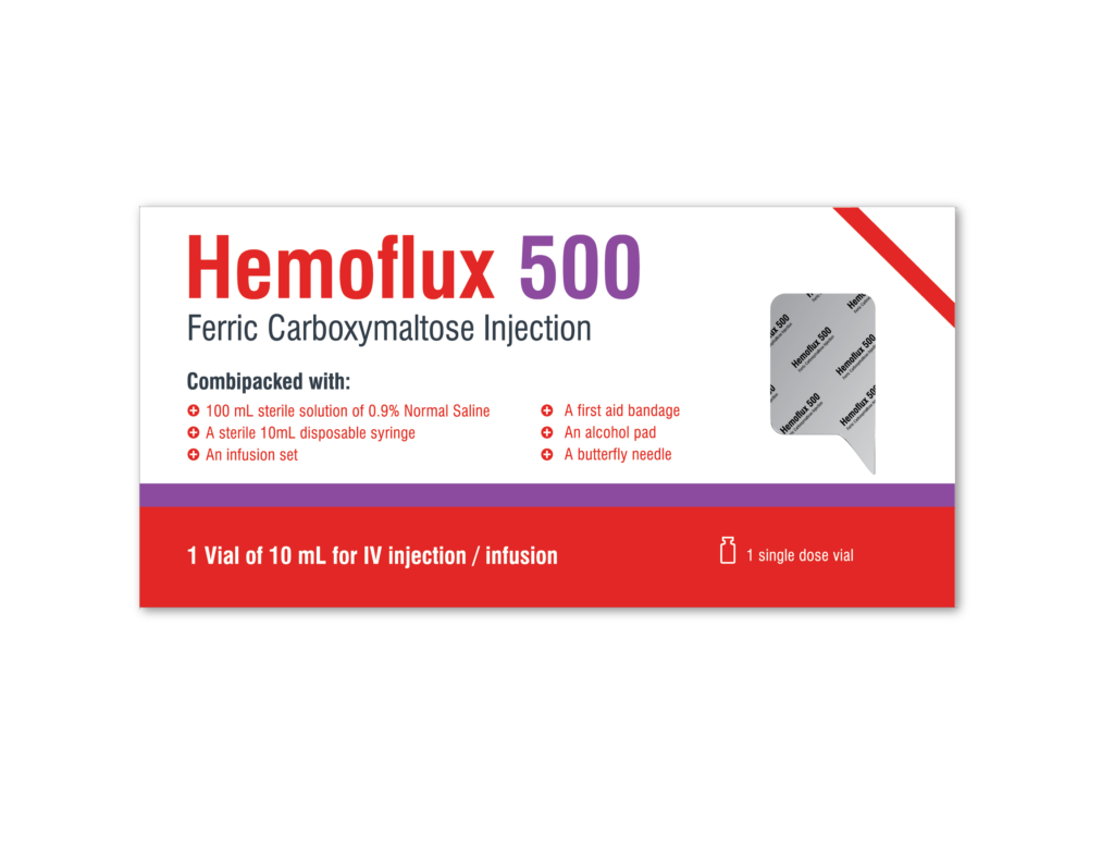 Hemoflux 500 Injection (Vial) - Dawa Life Sciences